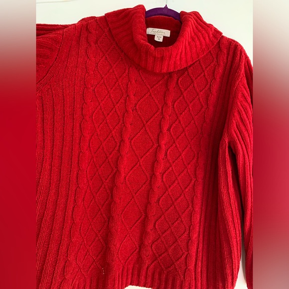 🐢Tradition country collection Cowl Turtle Neck Sweater - Picture 4 of 10